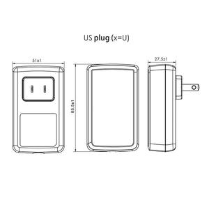 อะแดปเตอร์ไฟฟ้าอุตสาหกรรม 12V 24W มาตรฐานอเมริกา ได้รับการรับรอง UL62368-1 วัสดุ PC ช่องต่อ DC 5.5 มม. ให้การเชื่อมต่อที่เสถียร - Product Image 2