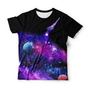 T-shirt imprimé pour homme, manches courtes, col rond, style décontracté, motif photo, coupe classique - Product Image 2