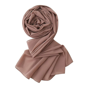 Stylish Womens Chiffon Scarves Soft Lightweight Breathable Customizable Hijab <b>Wrap</b> Muslim <b>Shawl</b> Long Fashion Head Scarf - Product Image 1