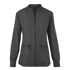 Blouse médicale personnalisée pour femme, veste d'uniforme infirmier à fermeture éclair, tenue de travail pour hôpital, style chemise à col, blouses de travail pour médecins - Product Image 5