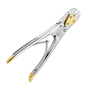 Coupe-épingles orthopédique à double action, instrument chirurgical robuste pour la fixation osseuse et l'élimination des épingles métalliques, conforme ISO13485 - Product Image 3