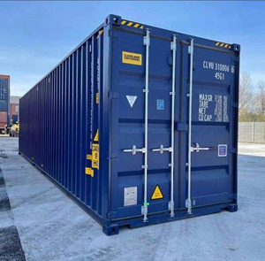 Conteneur de transport maritime High Cube de 40 pieds avec construction en acier durable pour le stockage et le transport - Product Image 1
