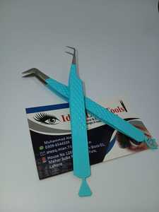 Pinzas de Precisión Nano Grip para Pestañas, Herramientas de Punta Micro Elite, Pinzas Profesionales para Alineación de Pestañas con Borde Afilado - Product Image 2