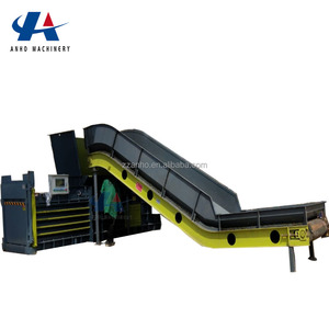 Presse à balles de pneus et de cartons usagés hydrauliques Presse à balles pour <span class=keywords><strong>ferraille</strong></span> Compacteur de <span class=keywords><strong>ferraille</strong></span> Contrôlé par PLC Automatique Haute Productivité - Product Image 5