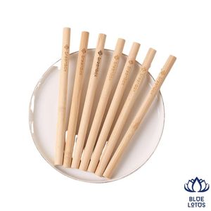 Pajitas de Bambú Reutilizables y Sostenibles, Altamente Recomendadas, Juego de Pajitas Biodegradables Premium, Precio de Exportación al por Mayor - Product Image 1