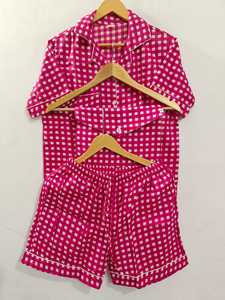 Hot Sale 100% Cotton Women Night Dress Pajamas <b>Pant</b> Exclusive High Quality Soft Comfortable Sleepwear for Summer Home Sleepwear - Product Image 2