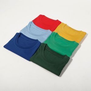 Camisetas de Hombre Estampadas de Mezcla de Algodón, Camiseta Básica, Camiseta de Tela de Algodón Premium, Fabricante de Camisetas de Bangladesh, Pedido al por Mayor, Color Sólido - Product Image 5