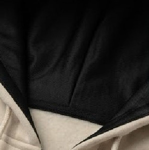 Hoodie oversize à épaules tombantes avec fermeture éclair imperméable, uni, en molleton français pour homme, de haute qualité, vente en gros - Product Image 2