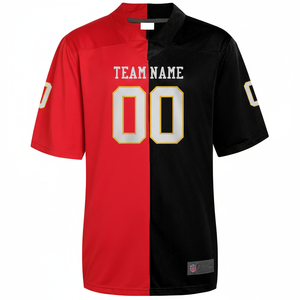 Ensemble complet d'uniformes de football américain personnalisés, maillot et pantalon, design sublimé, haute qualité, durable, respirant, 100% sport - Product Image 1