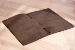 5. Luxury Genuine Leather Menu Holder Vintage Cowhide Menu Folder Restaurant Menu Cover Custom Wine List <b>Case</b> LMC-0105 - Product Image 3