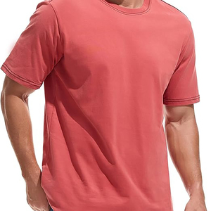 T-shirt décontracté à manches courtes pour homme, coupe ample, été - Product Image 1