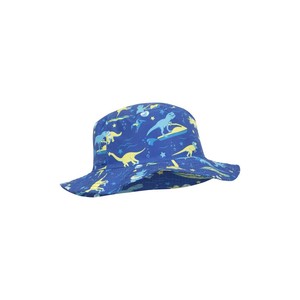 Sombrero de Pescador Azul para Niños, Unisex, Casual, para Playa, Verano, Poliéster, Estilo Animal - Product Image 2