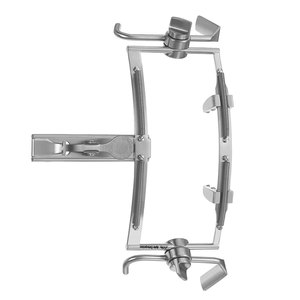 Retractor Bucal Dingman de Acero Inoxidable de Alta Calidad para Procedimientos Orales y Maxilofaciales, Ajustable - Product Image 3