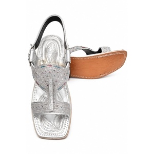 New Design Peshawari Chappal & Sandals Handmade Rubber + Leather Slip-On Open Toe All Seasons - Product Image 3
