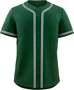 Maillot de baseball noir pour homme, manches courtes, boutons sur le devant, maille respirante, impression sublimée, coupe régulière adulte, toutes saisons, sport - Product Image 5