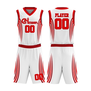 Uniforme de Baloncesto de Alta Calidad, Fabricante de Uniformes Personalizados con Logotipo, Conjunto de Camiseta y Pantalones Cortos Transpirables, 100% Poliéster, Tallas Grandes, para Deportes de Equipo - Product Image 6