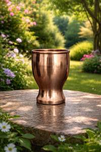 Fabricante y proveedor mayorista de vasos de cobre, con marca personalizada, para bebidas ayurvédicas, reutilizables y duraderos. - Product Image 2