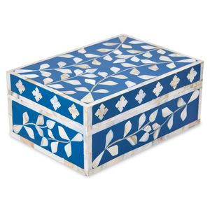 Boîte à bijoux en MDF et résine de qualité supérieure avec un look élégant et des fonctionnalités pratiques d'organisation des bijoux - Product Image 2