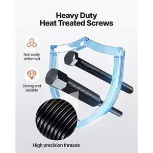 Set di Attrezzi per Riparazione Auto, Estrattore/Installatore di Pulegge per Pompa del Servosterzo per Veicoli Ford GM V6 VW - Product Image 5