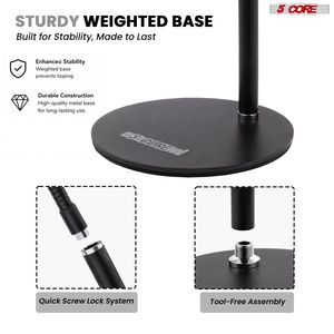 Adjustable Scissor Boom Arm Cell Phone Stand for Desk Magnetic Rotating Folding Alloy <b>Tablet</b> <b>Holder</b> - Product Image 6