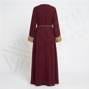 Abaya pour femmes musulmanes, nouvelle mode, best-seller, vêtements islamiques de qualité, pour usage extérieur, manches longues, tendance. - Product Image 2