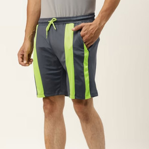 Pantalones Cortos Casuales de Calle para Hombre, de Malla de Poliéster/Algodón, de Corte Holgado, con Cremallera en la Cintura Media, de Secado Rápido, Personalizados, Lisos, Venta al por Mayor - Product Image 2