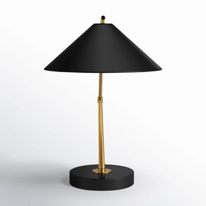 Lámpara de Mesa Moderna de Lujo en Latón con Pantalla de Tela, Elegante Iluminación Decorativa para Dormitorio y Sala de Estar - Product Image 5