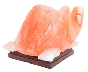 Lámpara de Sal del Himalaya en Forma de Tortuga, Luz de Sal Rosa Natural, Diseño Moderno, Resistente al Fuego, para Sala de Estar y Cocina - Product Image 4
