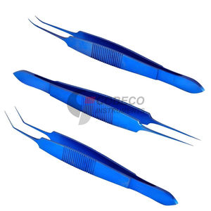Pinzas de Titanio para Aplicación de Apósitos, Instrumentos Quirúrgicos para el Cuidado de Heridas, Grado Médico, Autoclavables y Esterilizables - Product Image 4