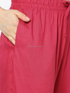 Chemise de nuit décontractée pour femme en tissu biologique ultra doux à col rond et imprimé floral, modèle best-seller, personnalisable, grandes tailles - Product Image 6