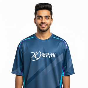 Camiseta Sublimada Extra Grande para Hombre, Estilo Urbano Moderno e Informal - Product Image 1