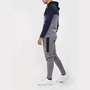 Conjunto Deportivo de Invierno para Hombre HAWK EYE SPORTS con Estampado Floral, Transpirable, Forrado de Felpa, ODM, Chándal Informal, Venta Internacional - Product Image 2