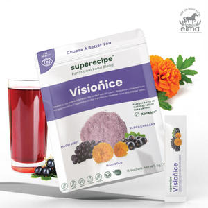 Superecipe Superfood Blackcurrant Maqui Berry Fruit Extract Powder Vision Support Health Drink <b>Sugar</b> Free 5g Sachet - Product Image 3