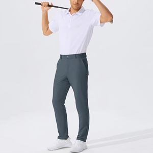 Manufacturer Outdoor Apparel Custom Golf Wear Stretch Sweat <b>Pant</b> Quick Dry Regular Fit With Pockets Golf <b>Pants</b> for Men - Product Image 4