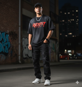 T-shirts personnalisés en coton premium, effet délavé soleil, avec logo sérigraphié, tissu doux, coupe oversize, style streetwear – Fournisseur en gros - Product Image 2