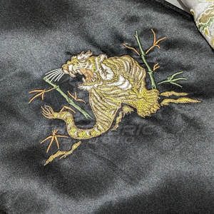 Chaqueta Sukajan de Satén Brillante de Alta Calidad con Bordado Real, Ecológica, Transpirable, de Larga Duración, para Salidas Informales - Product Image 6