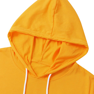 Sudaderas con Capucha de Manga Corta OEM ODM, Sudadera con Capucha de Algodón con Logotipo Personalizado, Sudadera Ligera Informal para Hombre y Mujer, Suministro al por Mayor - Product Image 3
