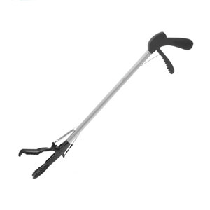 Pinza manual para serpientes de uso veterinario, pinza para reptiles de alta resistencia, mango de 70 cm, acero inoxidable, con certificación CE - Product Image 1