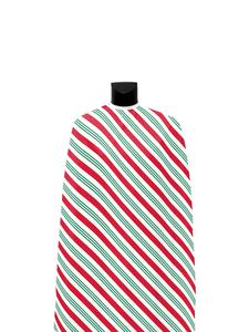 Cape de Coiffure Professionnelle Inyint Candy Cane PRO pour Salon, Accessoire de Coiffage par Sublimation - Product Image 3