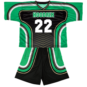 Conjunto de Uniforme de Lacrosse Sublimado Personalizado OEM, Jersey y Pantalones Cortos de Lacrosse de Tela de Malla Transpirable para Hombre, Ropa de Equipo, Equipamiento de Entrenamiento - Product Image 1