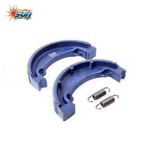 SUN RACING BEAT ICON CLICK125 CLICK150 PCX125 PCX150 Conjunto de Zapatas de Freno de Acero Duraderas para Scooter, Mejora de Frenado, Hecho en Taiwán, 2 Piezas - Product Image 5