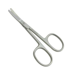 Tijeras profesionales para uñas de bebé 420 J2 9cm, seguridad de acero inoxidable de alta calidad, diseño curvo Romo para manicura y pedicura - Product Image 2