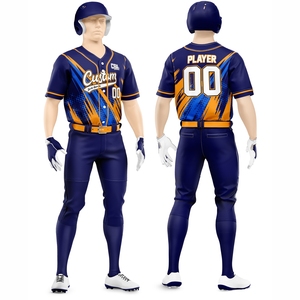 Uniformes de Béisbol Personalizados 2027 con Impresión DTG y Serigrafía, Uniformes de Béisbol para Hombre de Tela Transpirable con Impresión por Sublimación de Alta Calidad - Product Image 1