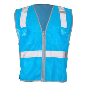 Custom Construction Reflective Safety Clothing High Visibility Mesh Safety Workwear Traffic Security vest - Product Image 1