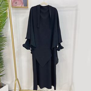 Tenue de prière musulmane, vêtements islamiques, Ramadan Eid, Hijab, dubaï, turquie, Abaya avec foulard Extra Long, Khimar Jilbab - Product Image 6