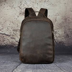 Elite Vintage Leather <b>Backpack</b> Waterproof Anti-Theft Laptop Rucksack Genuine Leather Executive LBP-0338 - Product Image 2