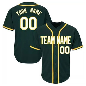 Custom Black Baseball Jersey With Team Name And Number <b>Screen</b> Printed For Men Regular Fit Short Sleeve All Seasons Apparel - Product Image 6
