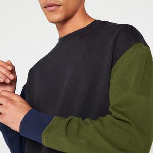 Venta al por mayor de los hombres pulóver sudadera de gran tamaño de los hombres Sudadera de cuello redondo personalizado Unisex liso 100% algodón grueso polar Jerséis - Product Image 3