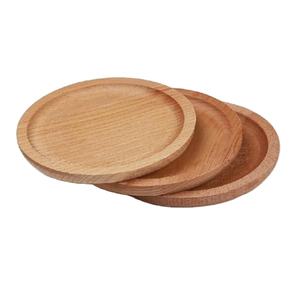 Meilleures ventes Sous-verres en bois pour servir des boissons Couleur brun noyer pour la vaisselle Table de cuisine Sous-verres à thé et à café - Product Image 1