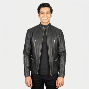 New Arrival <b>Men's</b> Leather <b>Jacket</b> High Quality Customized <b>Summer</b> Fashion Wear 100% Leather <b>Jacket</b> <b>For</b> <b>Men</b> - Product Image 6